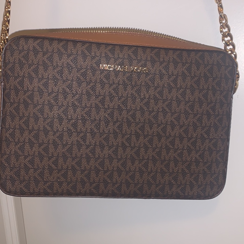 Authentic, new w/ tags Michael Kors cross body purse